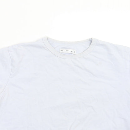 Nigel Hall Womens Blue   Basic T-Shirt Size M