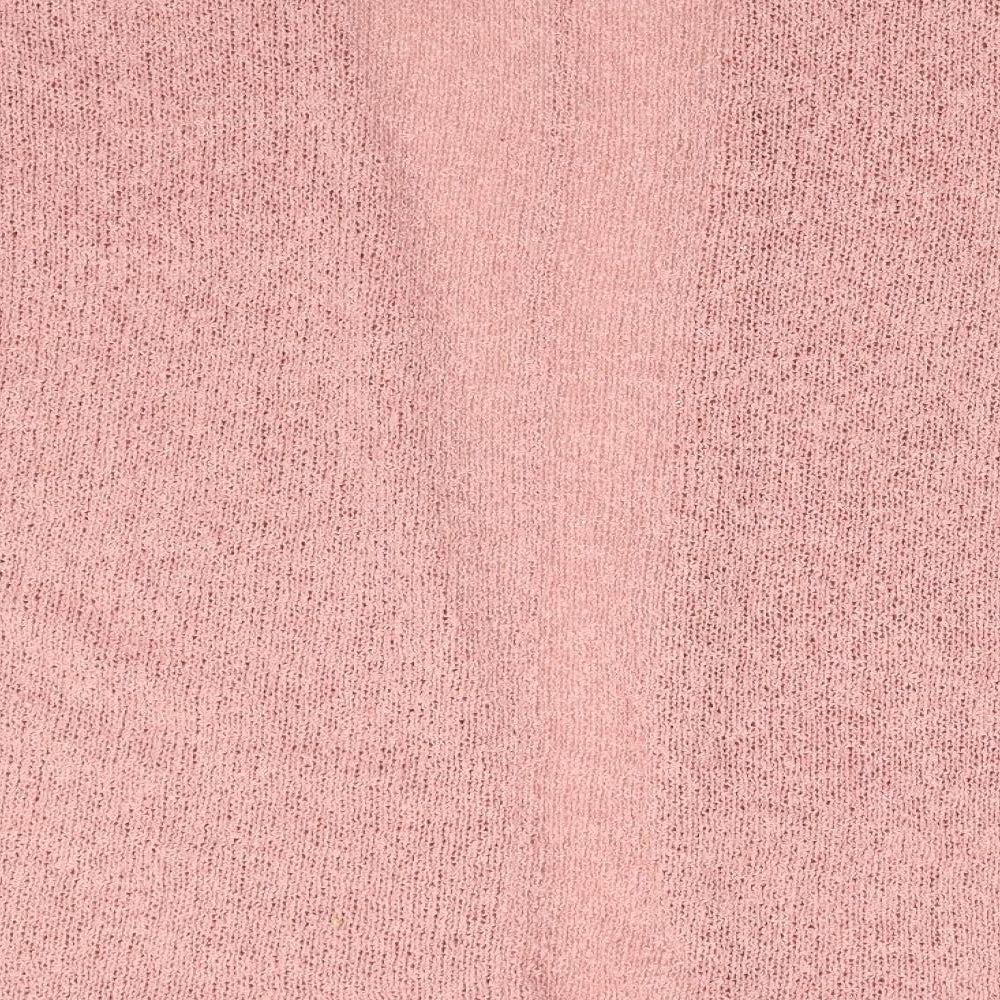Divided Womens Pink  Knit Cardigan Jumper Size M