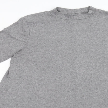 Womens UK Size M Matalan Grey Basic T-Shirt