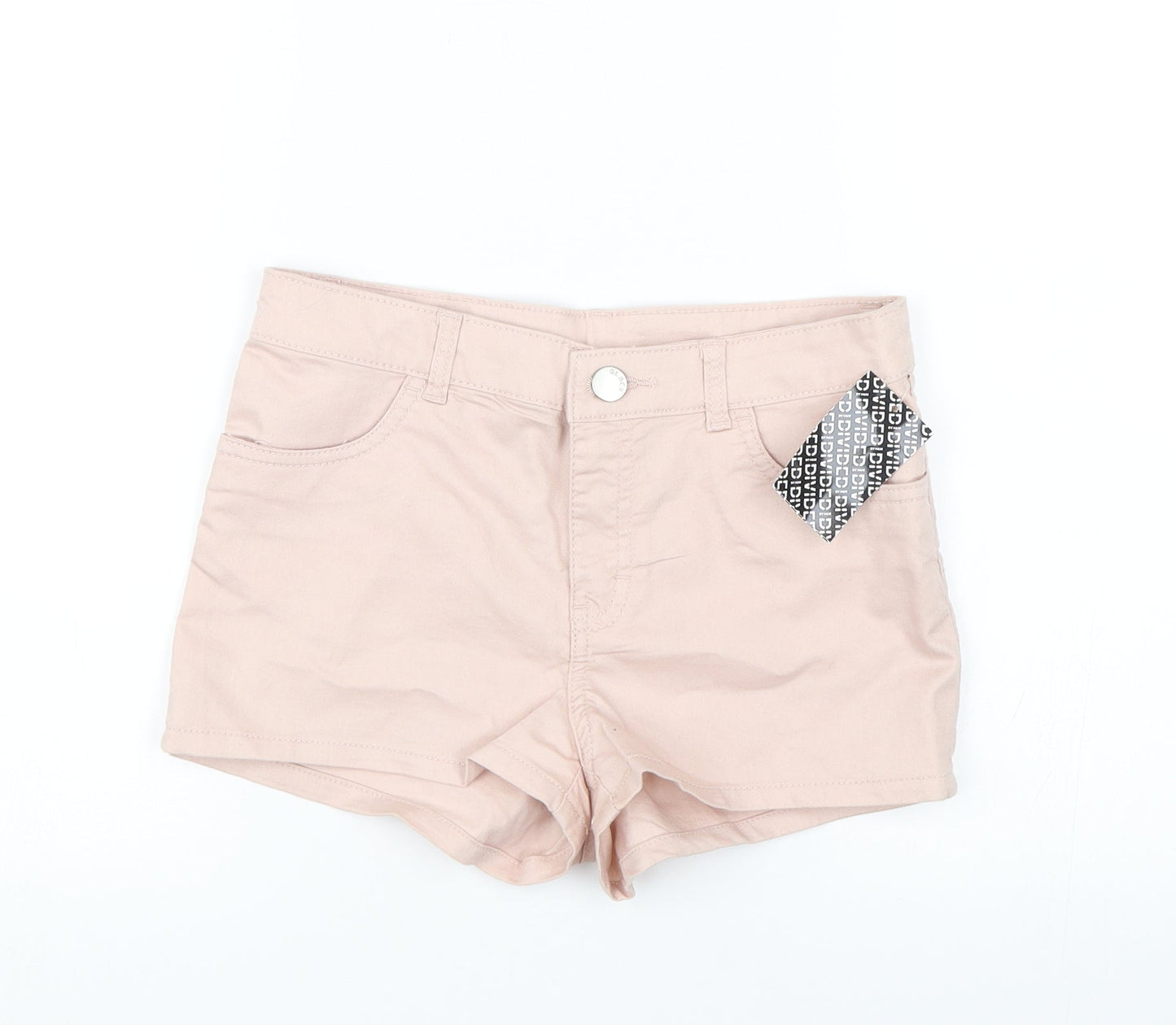 Divided Womens Pink   Chino Shorts Size 6