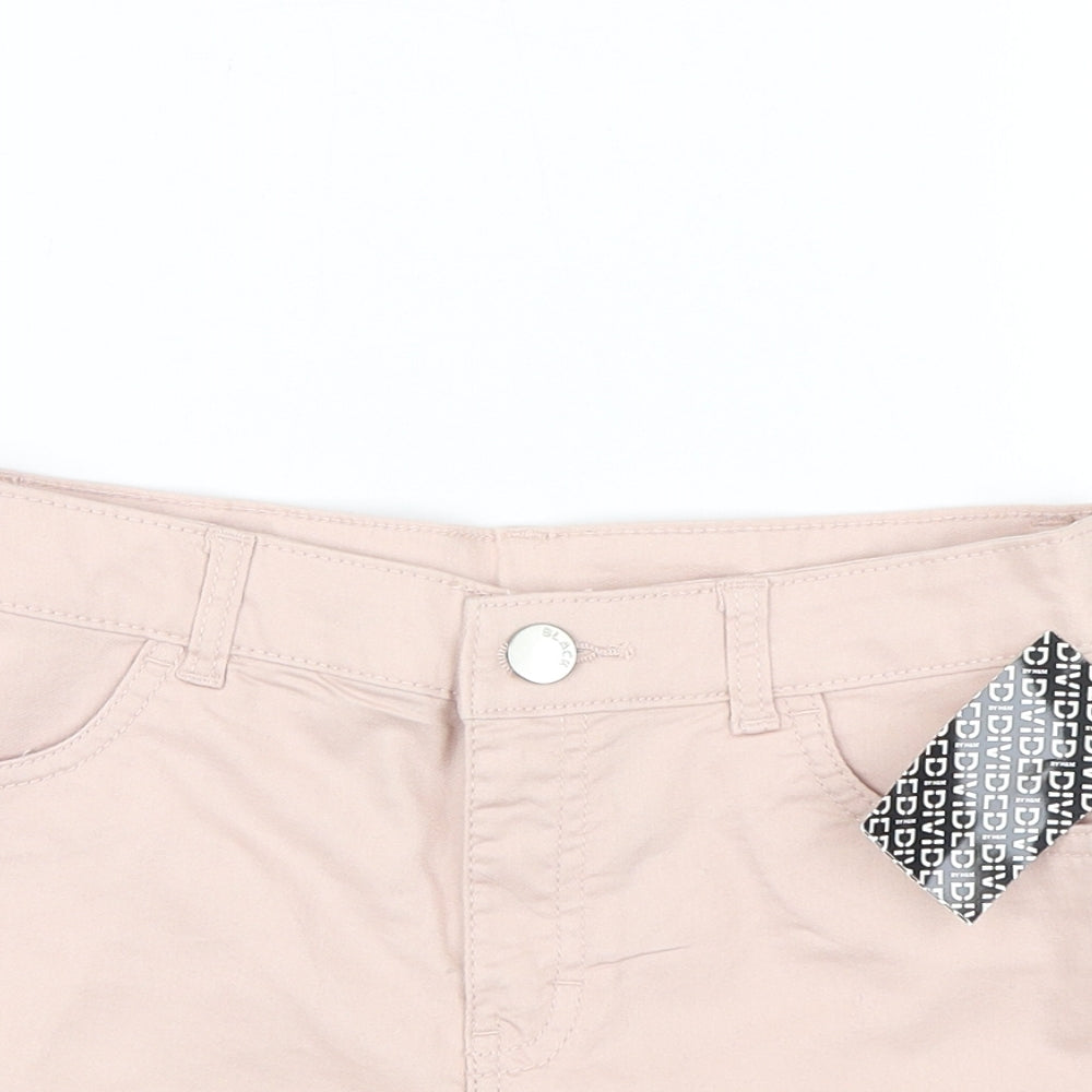 Divided Womens Pink   Chino Shorts Size 6