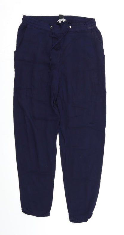 Primark Womens Blue   Trousers  Size 8 L25 in