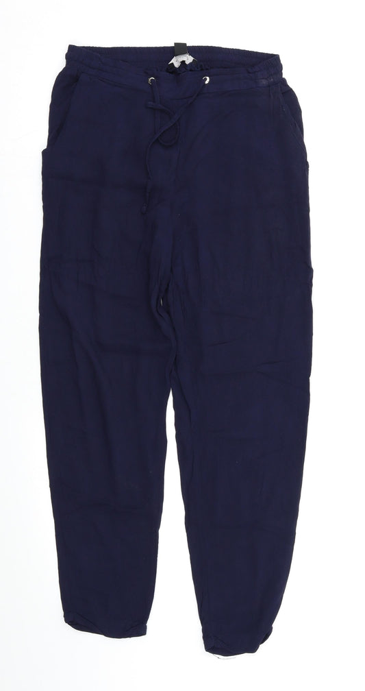 Primark Womens Blue   Trousers  Size 8 L25 in