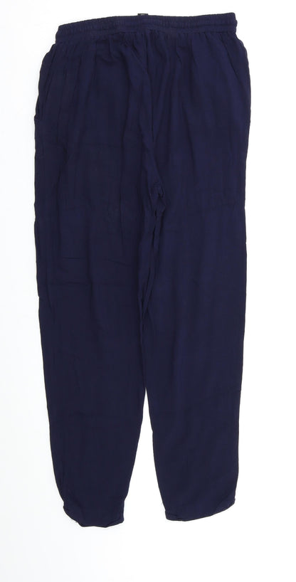 Primark Womens Blue   Trousers  Size 8 L25 in