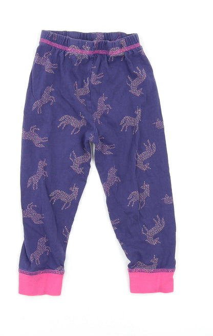 TU Girls Blue Geometric   Pyjama Pants Size 2-3 Years