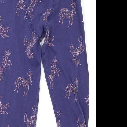 TU Girls Blue Geometric   Pyjama Pants Size 2-3 Years