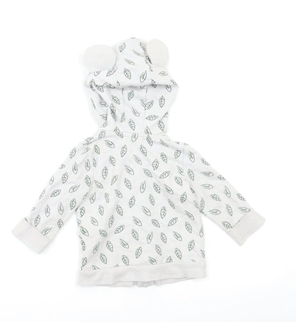 Disney Baby Grey Geometric  Full Zip Jumper Size 9-12 Months  - Mickey