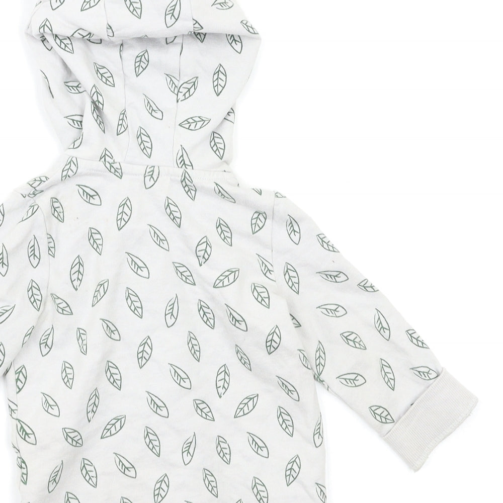Disney Baby Grey Geometric  Full Zip Jumper Size 9-12 Months  - Mickey