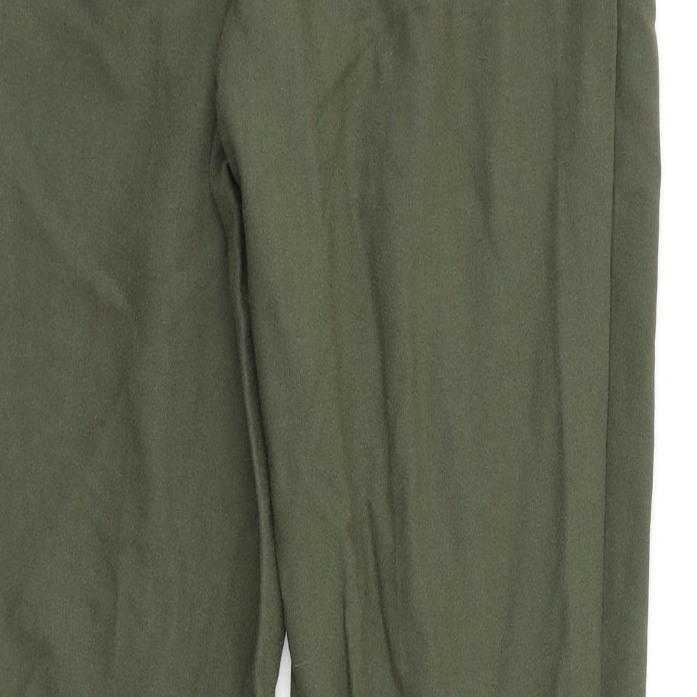 Missguided Womens Green   Trousers  Size 6 L26 in