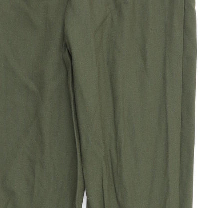Missguided Womens Green   Trousers  Size 6 L26 in