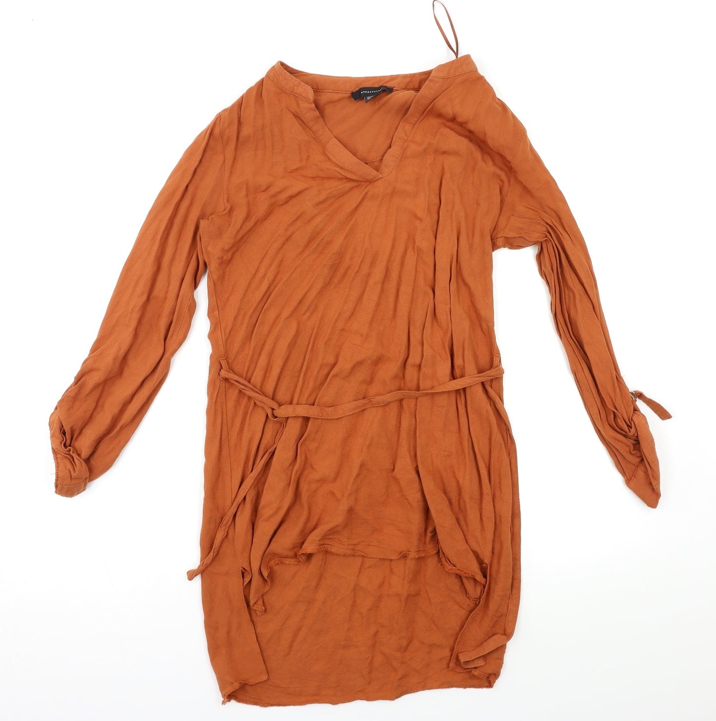 Atmosphere Womens Brown   Shirt Dress  Size 12