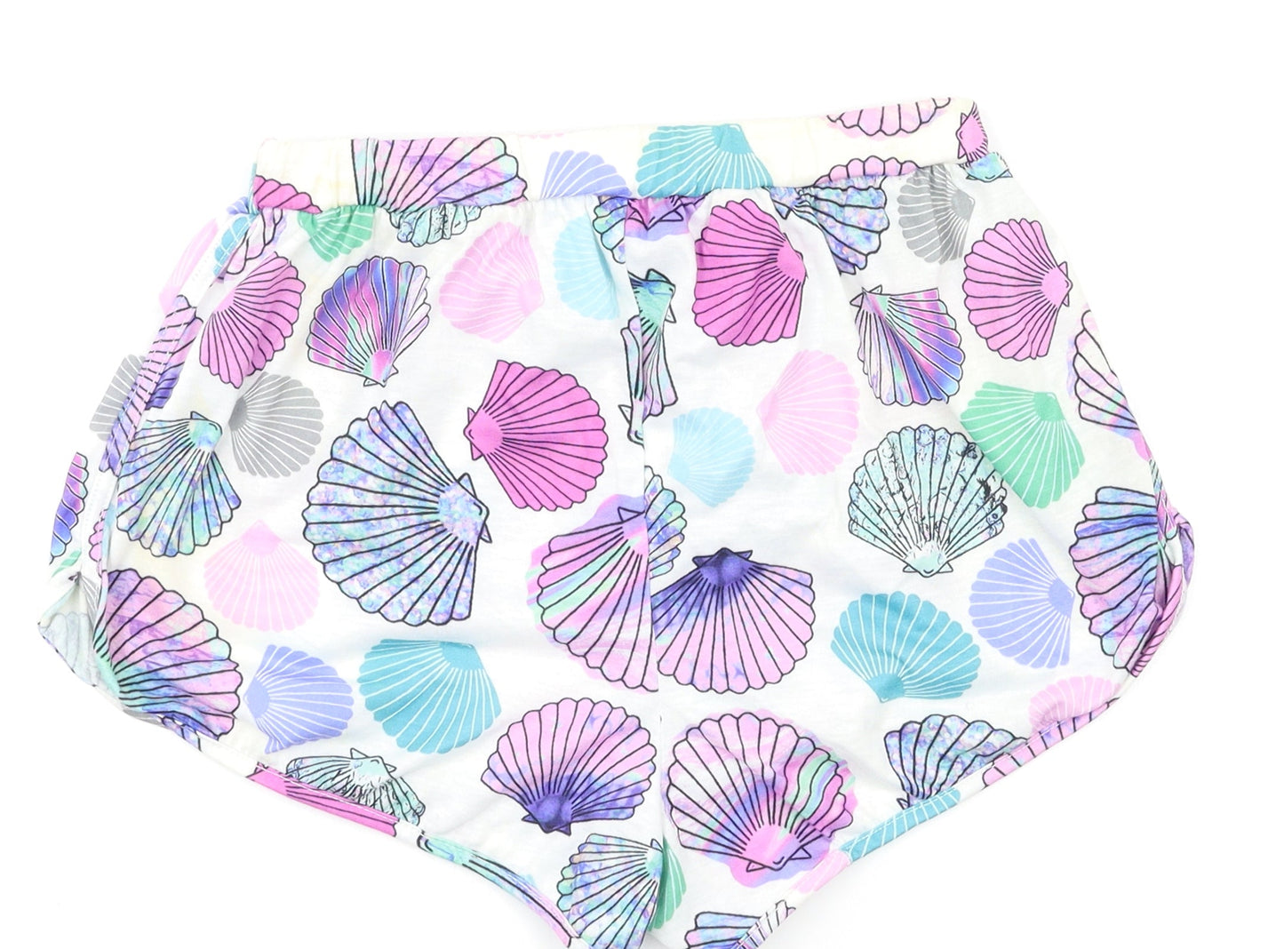 Missguided Womens Multicoloured Geometric  Bermuda Shorts Size 10