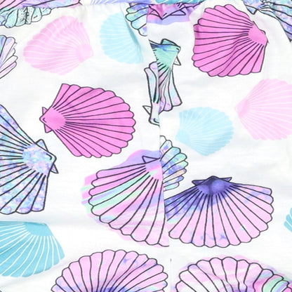 Missguided Womens Multicoloured Geometric  Bermuda Shorts Size 10