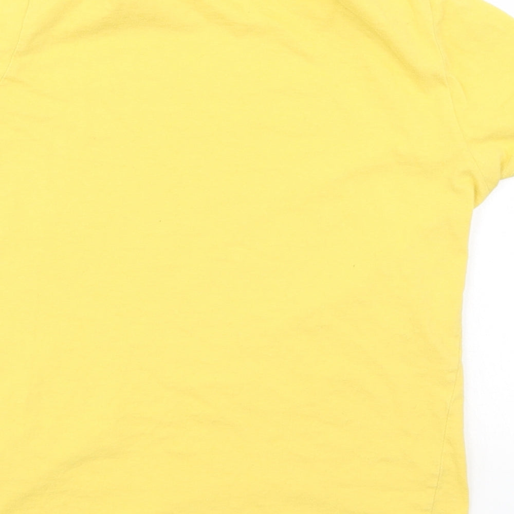 B&C Womens Yellow   Basic T-Shirt Size M