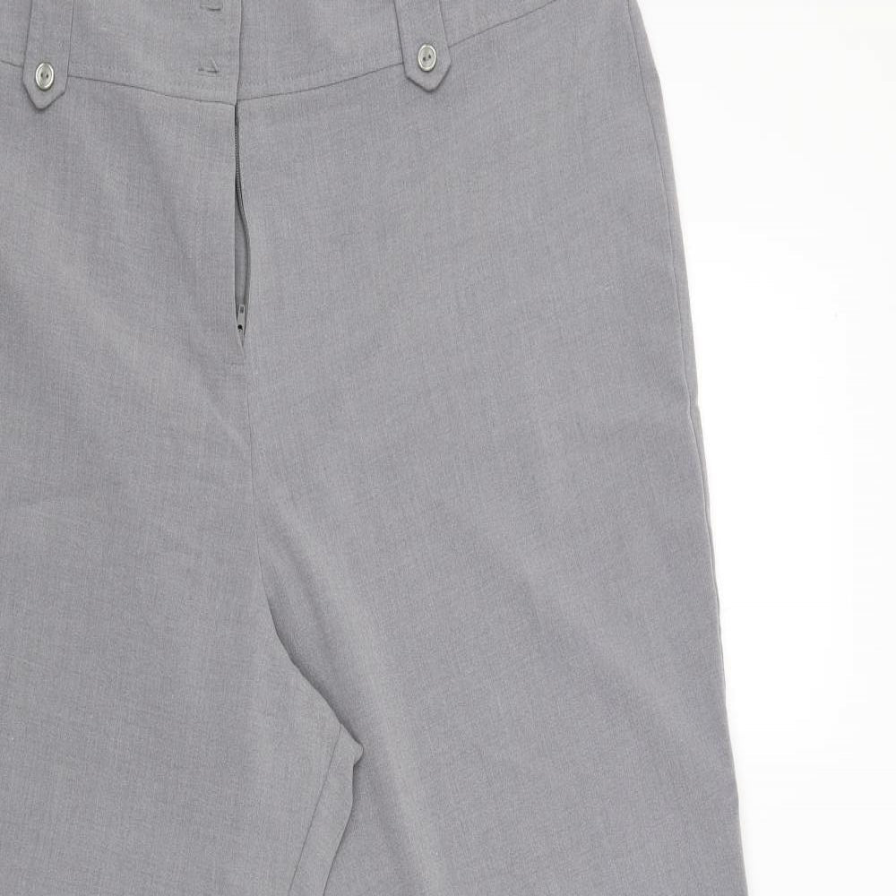 Florence & Fred Womens Grey   Capri Trousers Size 18 L29 in