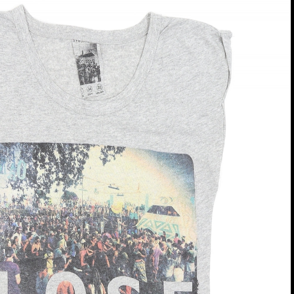 Preworn Mens Grey    T-Shirt Size S