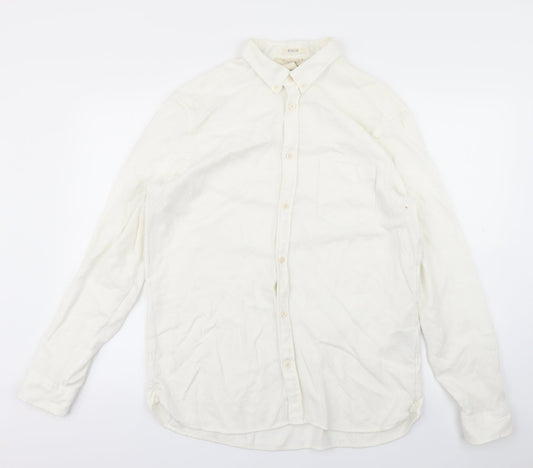 H&M Mens White    Polo Size XL