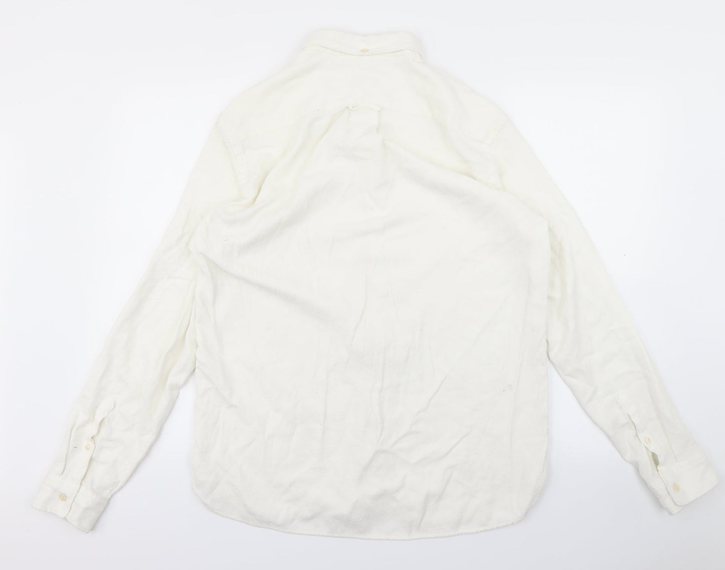 H&M Mens White    Polo Size XL