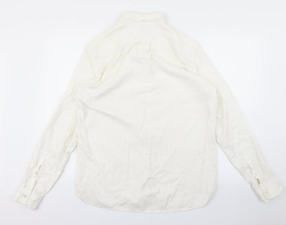 H&M Mens White    Polo Size XL