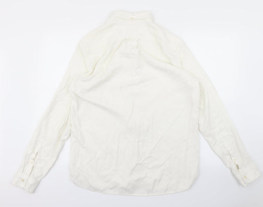 H&M Mens White    Polo Size XL