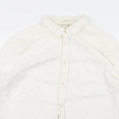 H&M Mens White    Polo Size XL