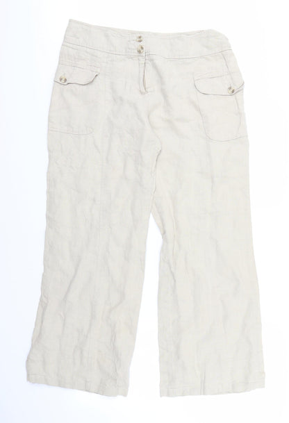 Primark Mens Brown   Capri Trousers Size 16 L28 in