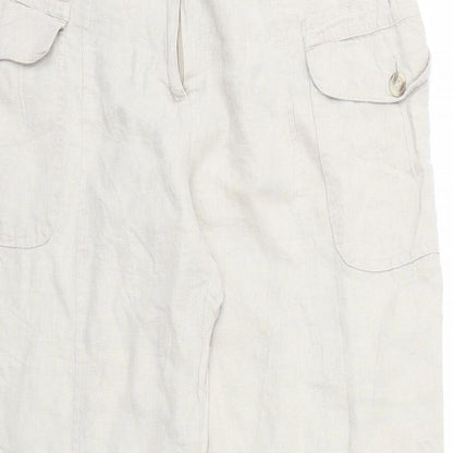 Primark Mens Brown   Capri Trousers Size 16 L28 in