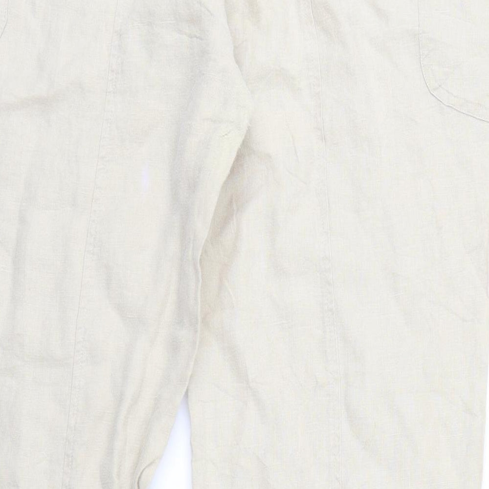 Primark Mens Brown   Capri Trousers Size 16 L28 in