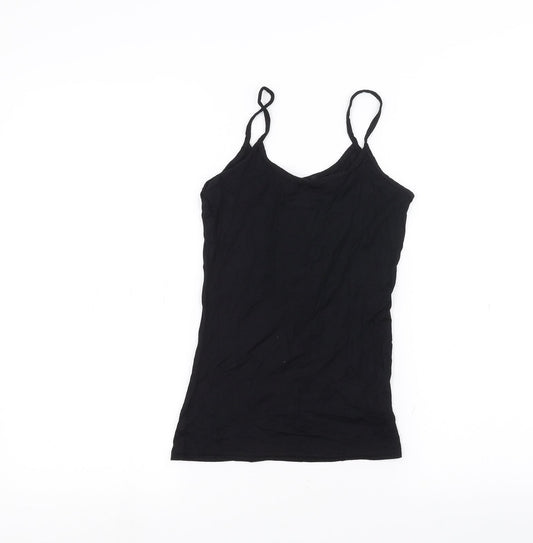 I SAW IT FIRST Womens Black   Basic T-Shirt Size 8