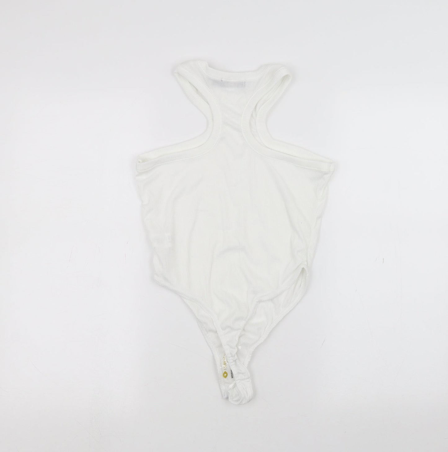 I SAW IT FIRST Womens White   Bodysuit One-Piece Size 8