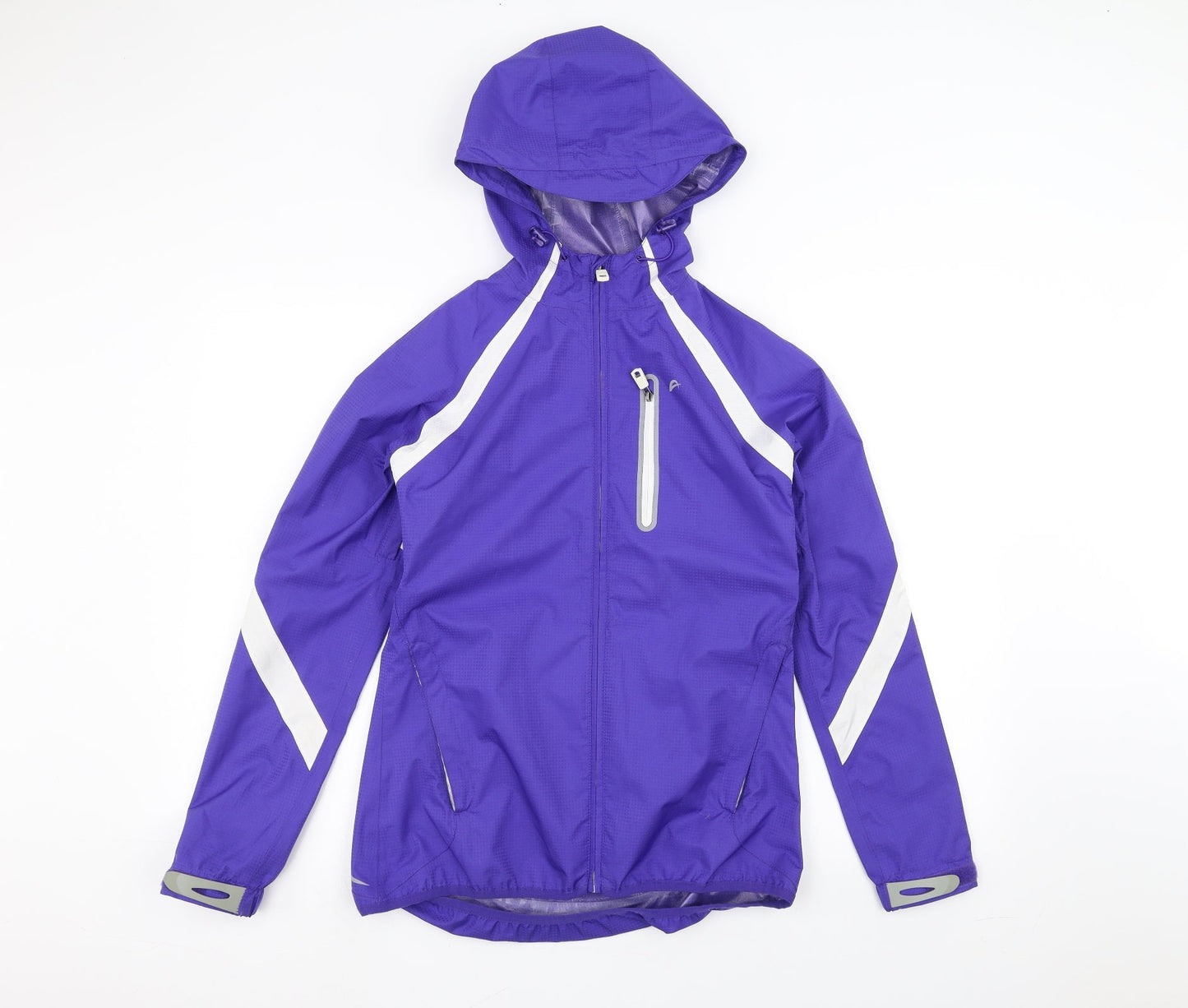 F&F Womens Purple   Rain Coat Coat Size 8