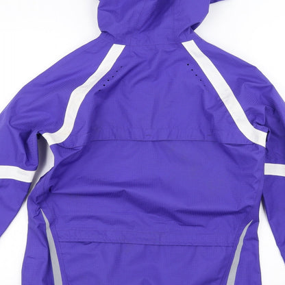 F&F Womens Purple   Rain Coat Coat Size 8