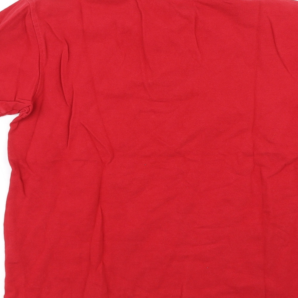 Primark Mens Red    Polo Size XS