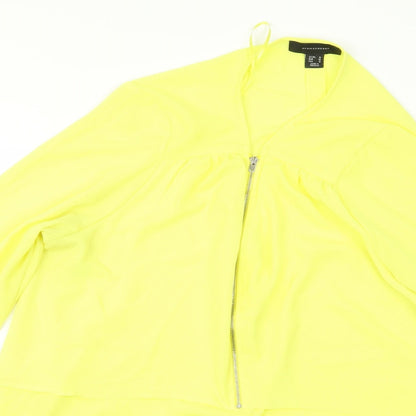 Atmosphere Womens Yellow   Basic Blouse Size 12