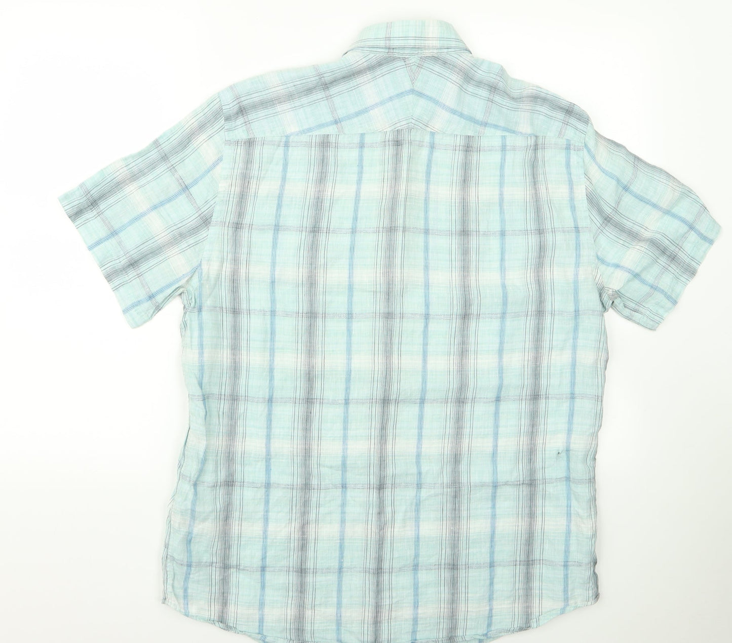 Autograph Womens Blue   Basic Button-Up Size L