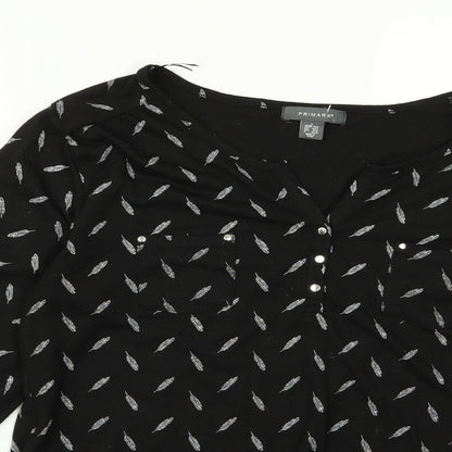 Primark Womens Black   Basic Blouse