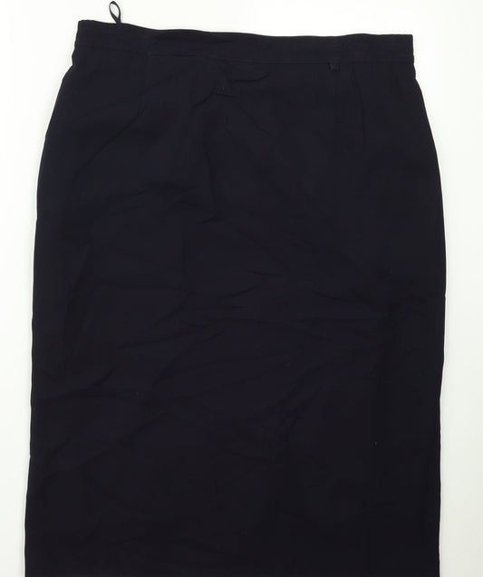 Basler Womens Black  Rayon Straight & Pencil Set Size 34