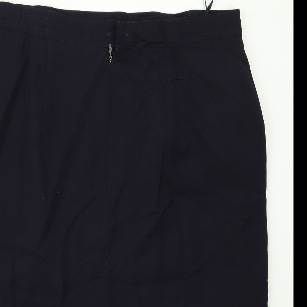 Basler Womens Black  Rayon Straight & Pencil Set Size 34