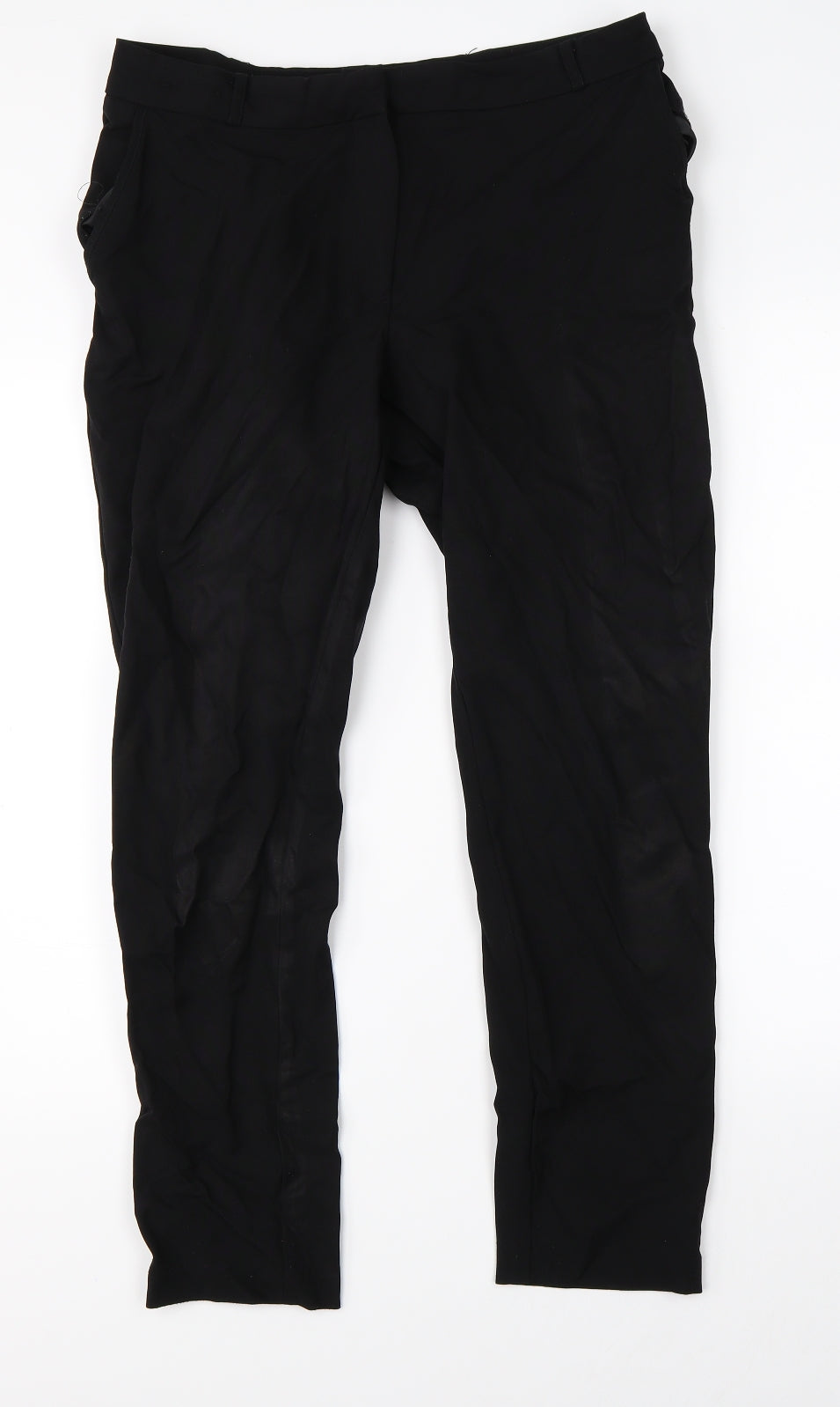 New Look Womens Black   Dress Pants Trousers Size 14 L28 in