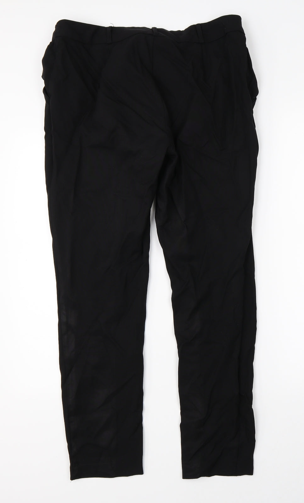 New Look Womens Black   Dress Pants Trousers Size 14 L28 in