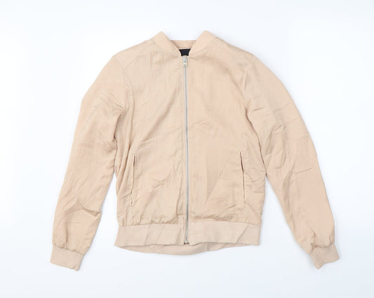 New Look Womens Beige   Jacket  Size 6