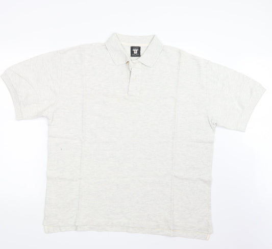 George Mens Grey    Polo Size XL