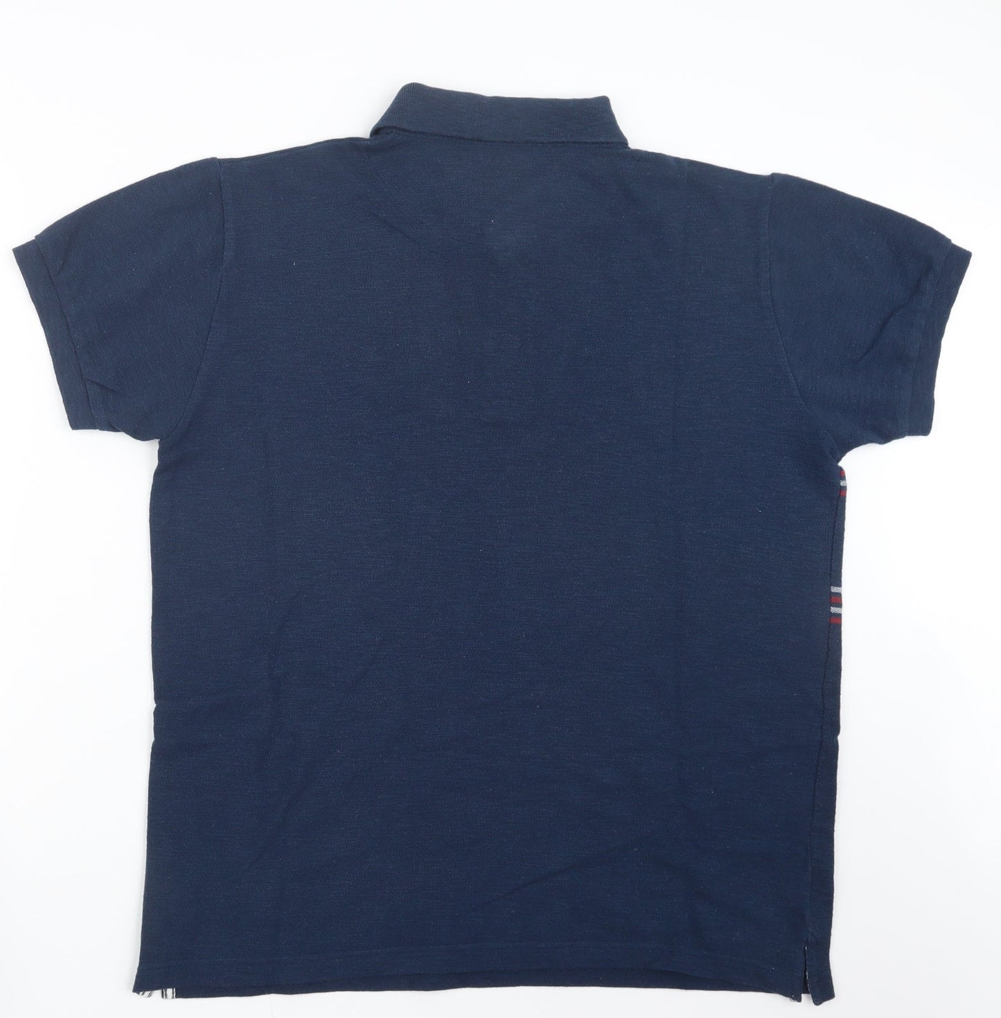 W&B Mens Blue    Polo Size L