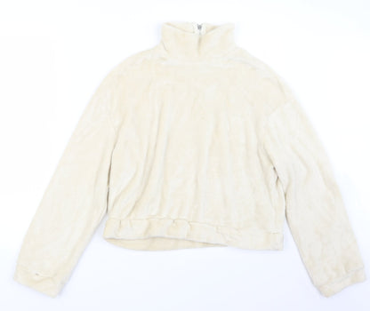 SHEIN Womens Ivory   Pullover Sweatshirt Size M