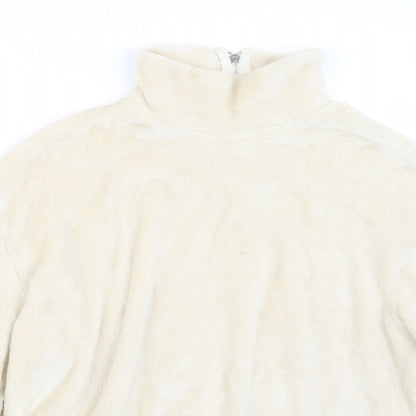 SHEIN Womens Ivory   Pullover Sweatshirt Size M