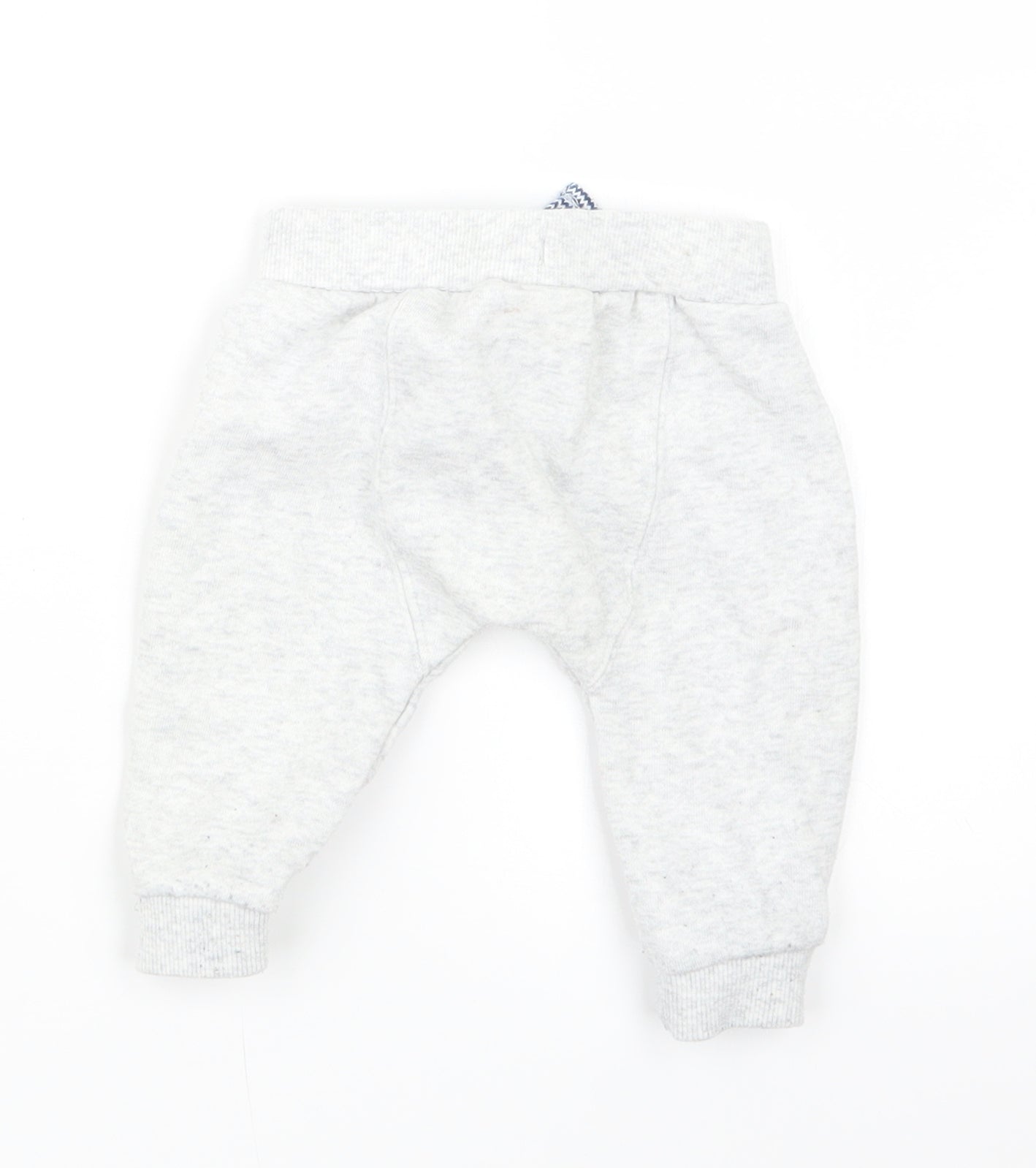 F&F Boys Grey   Jogger Trousers Size 3-6 Months