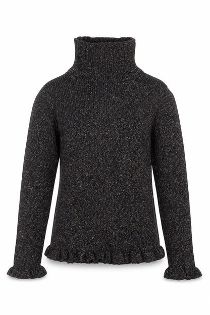 Marks & Spencer Girls Black   Pullover Jumper Size 9-10 Years