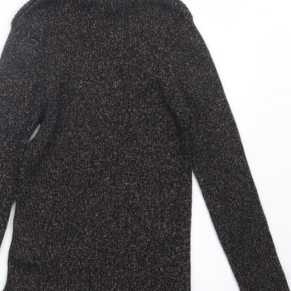 Marks and Spencer Girls Black   Pullover Jumper Size 9-10 Years
