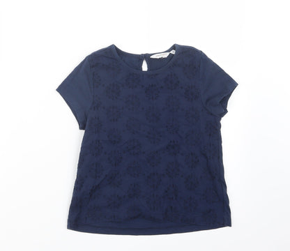 Outfit Girls Blue   Basic T-Shirt Size 5-6 Years