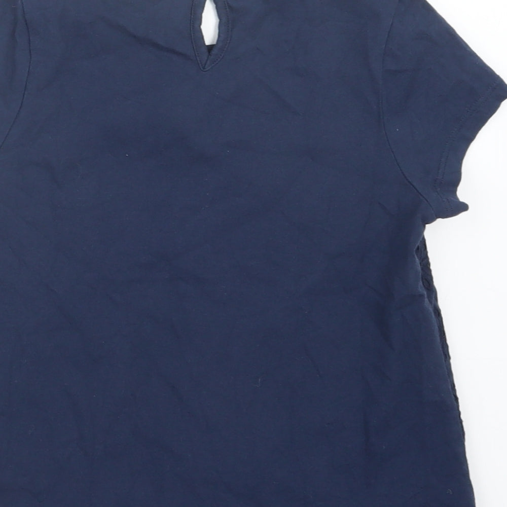 Outfit Girls Blue   Basic T-Shirt Size 5-6 Years
